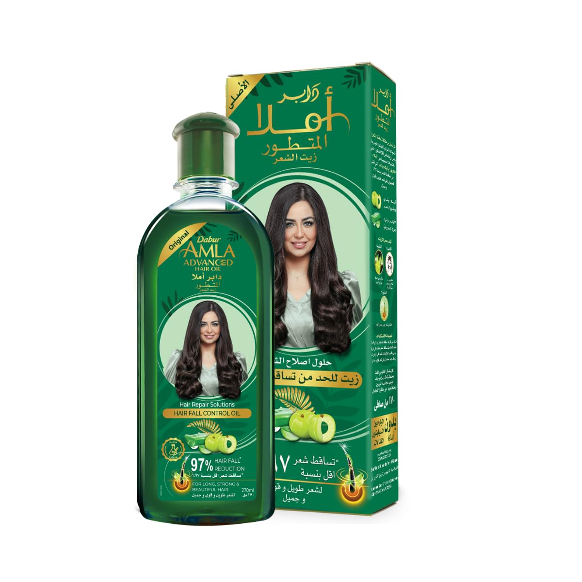 REF_P_0_املا تساقط متطور 180 مل اخضر