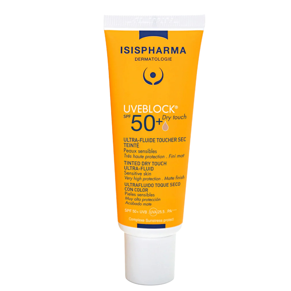 REF_P_0_Isispharma Uveblock Spf50 Dry Touch Ultra-Fluide 40Ml