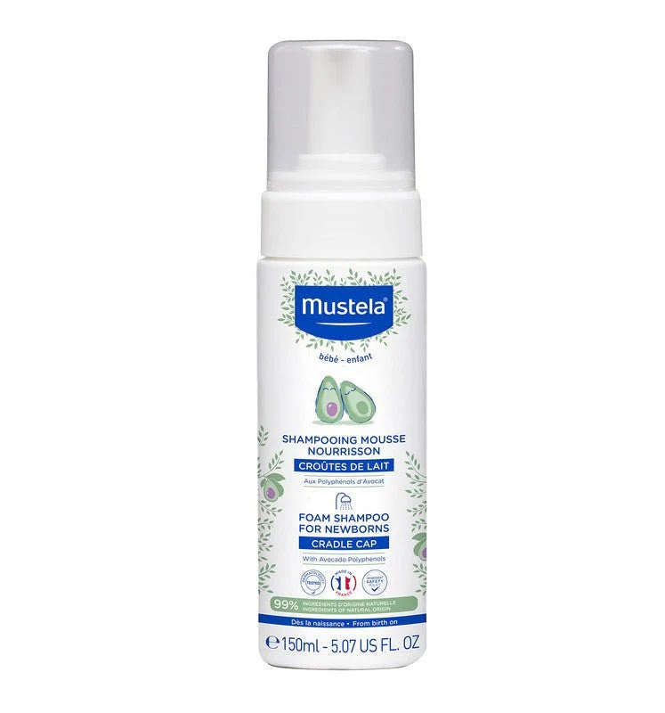 REF_P_0_Mustela Foam Shampoo For New Borns 150Ml