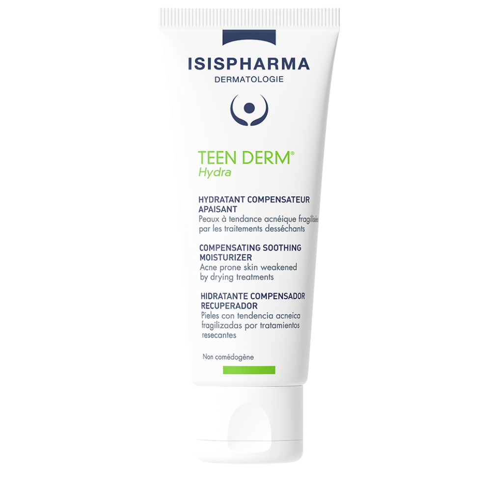 REF_P_0_Isispharma Teen Derm Hydra Compensateur Apaisant 40Ml