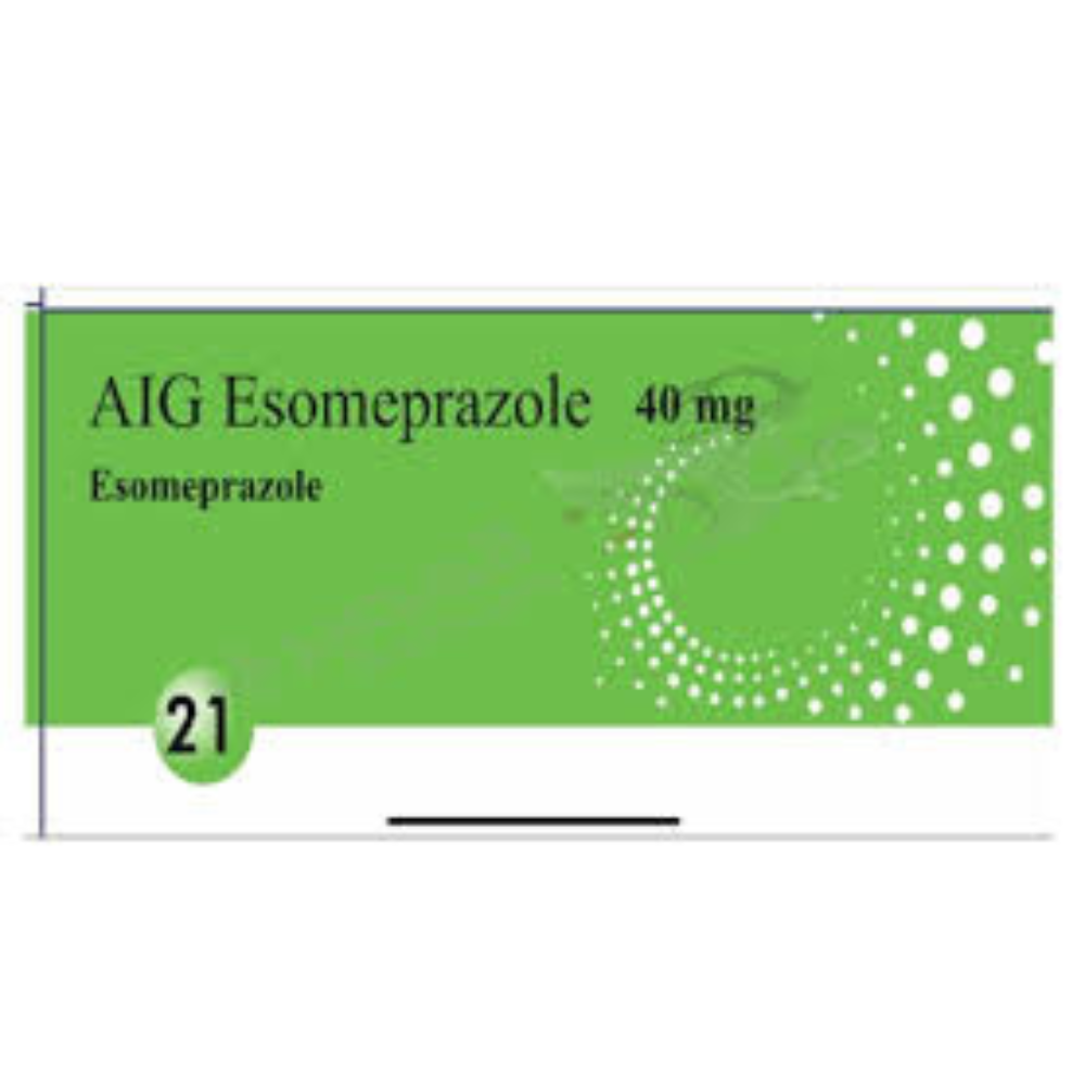 REF_P_0_Aig Esomeprazole 40Mg 21Cap 3 شريط