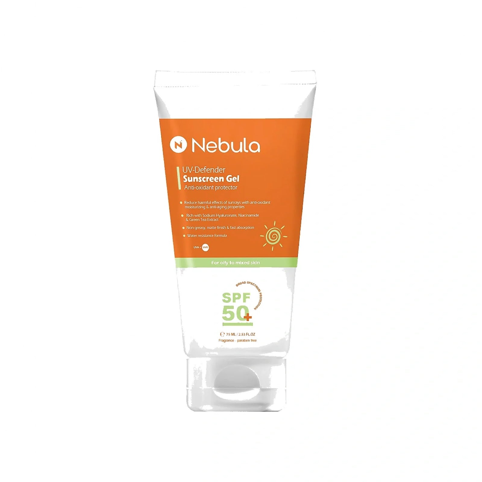 REF_P_0_Nebula Uv-Defender Sunscreen Spf+50 75Ml Gel