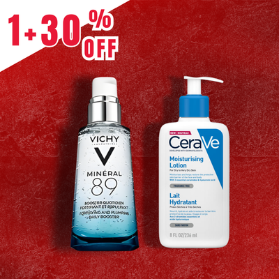 Vichy & Cerave 1+30%