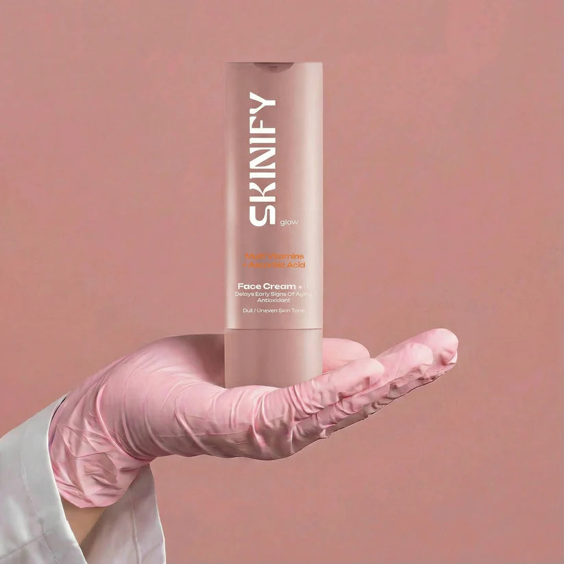 Skinify Glow Multi Vitamin+Ascorbic Acid 50Ml Face Cream