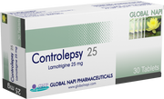 Controlepsy 25Mg 30Tab