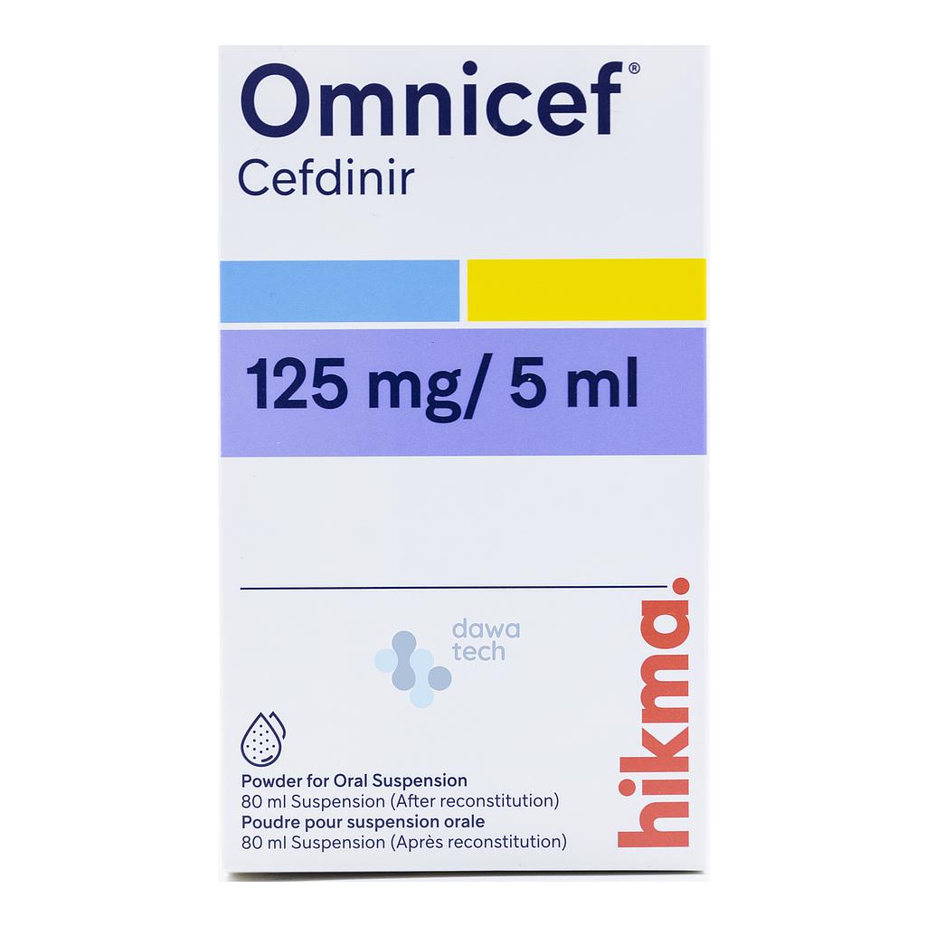 Omnicef 125Mg 80Ml Syp