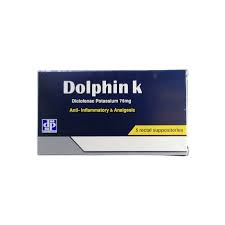 Dolphin K 75Mg 5 Supp