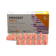 Progest 400Mg 15Vaginal Supp