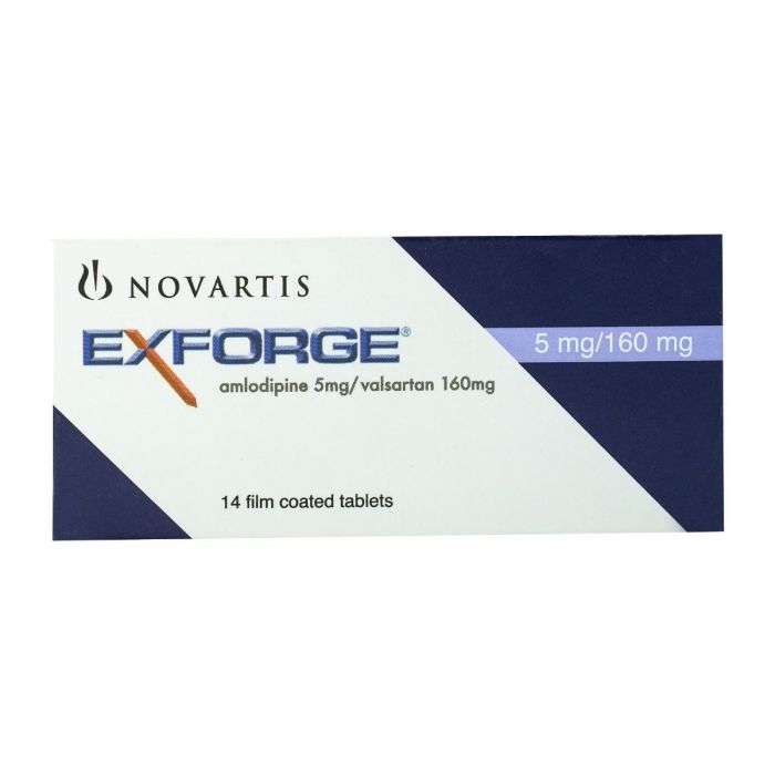 Exforge 5/160Mg 14Tab
