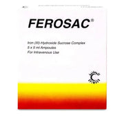 Ferosac 5Ml 5Ampثلاجه