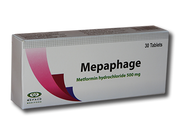 Mepaphage 500Mg 30Tab