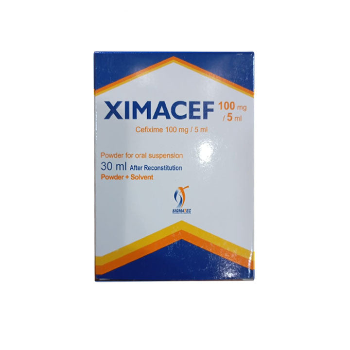 Ximacef 100Mg 30Ml Pdr
