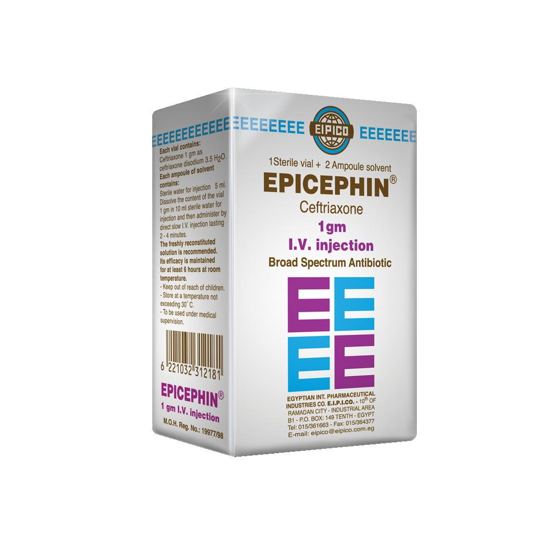 Epicephin 1G I.V Vial