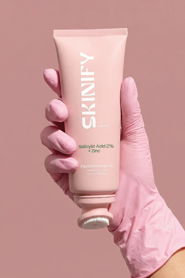 Skinify Clean Salicylic Acid2%+Zinc 200Ml Facial Cleanser