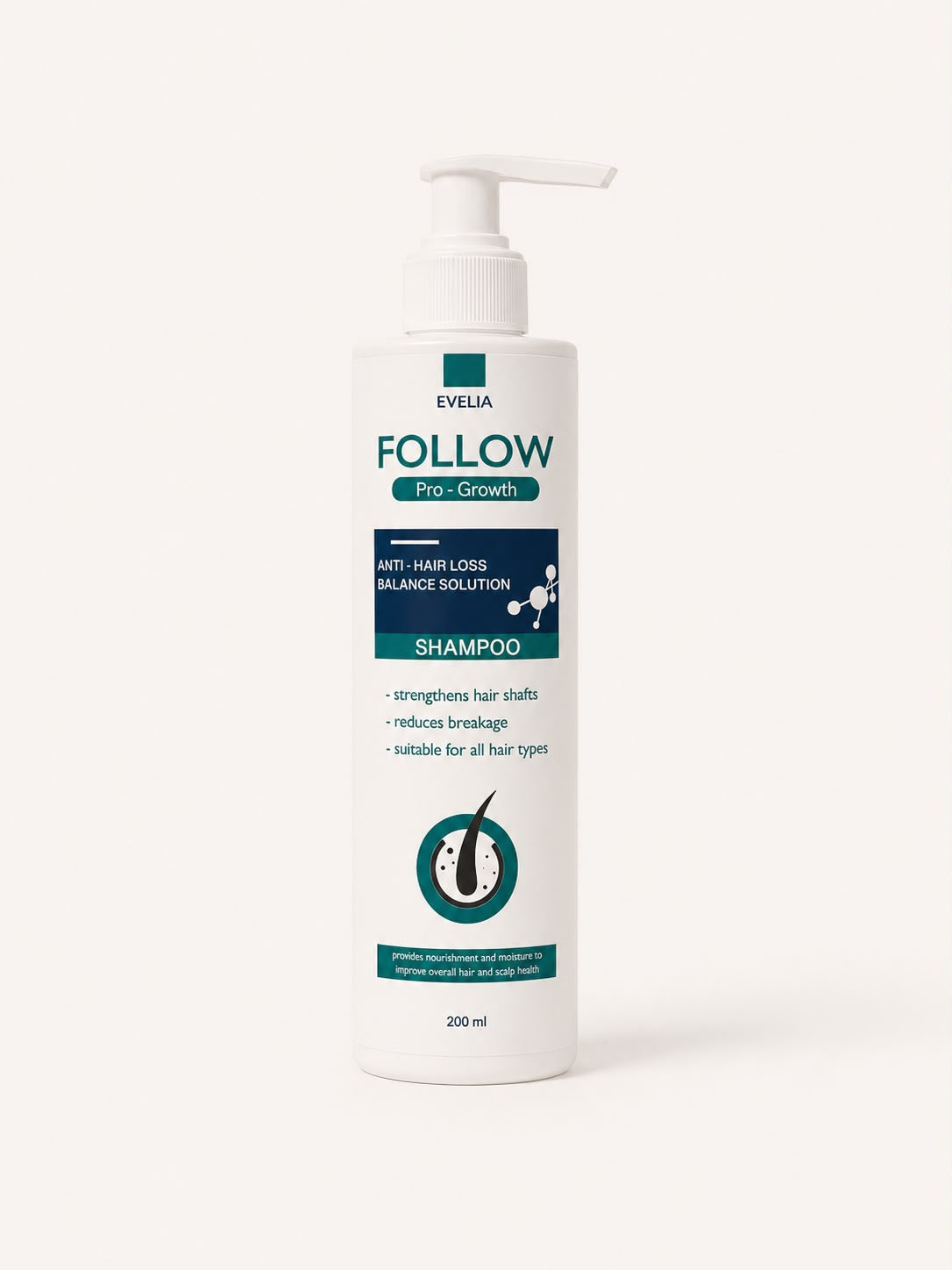 Evelia Follow Biotin 200Ml Shampoo