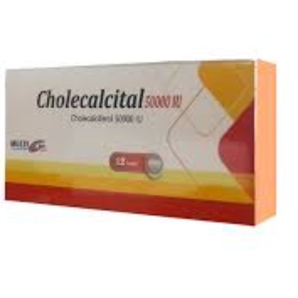 Cholecalcital 50000 Iu 12Tab