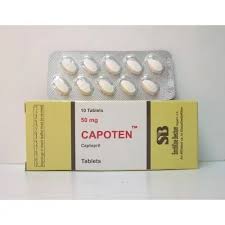 Capoten 50Mg 10Tab