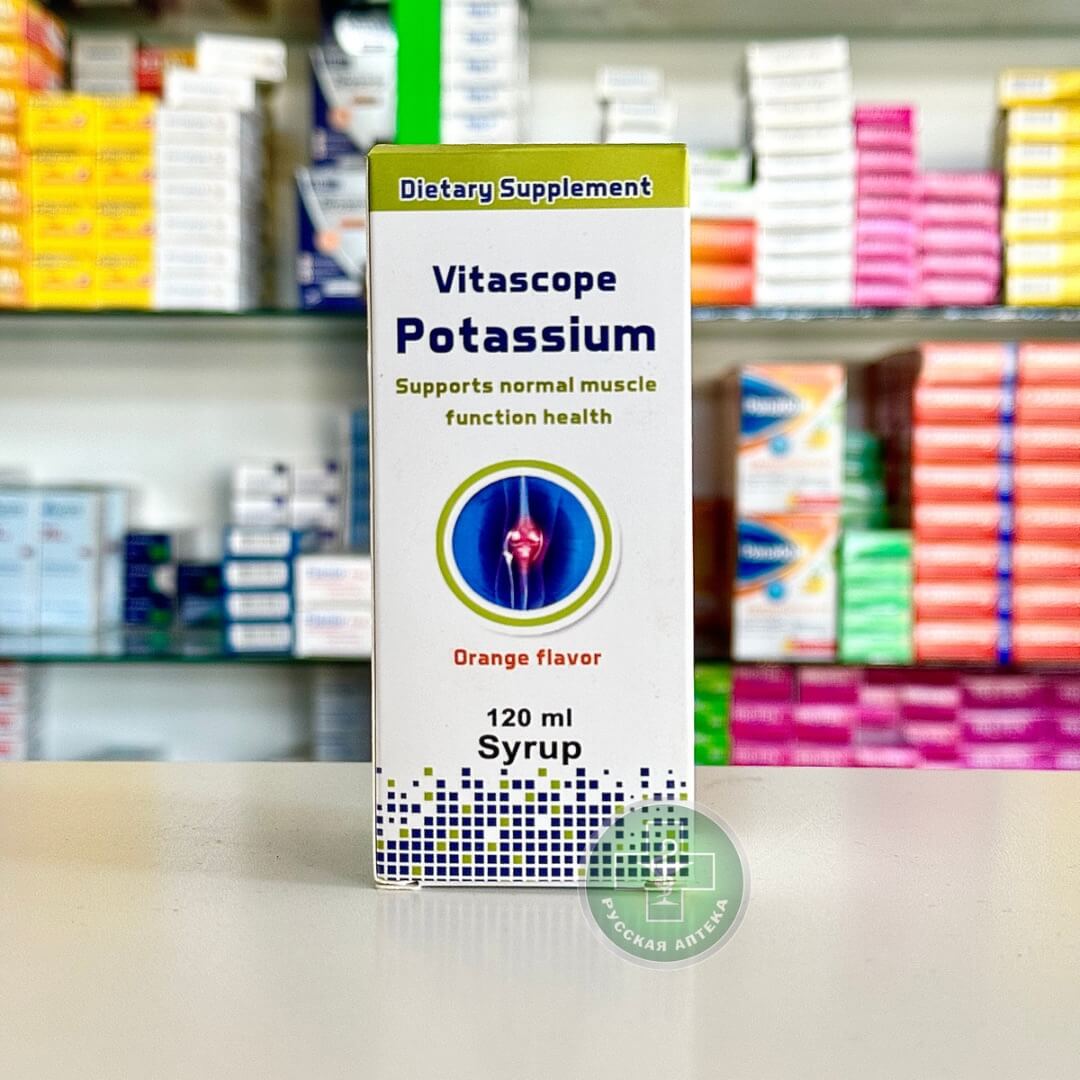 Vitascope Potassium Syrups 120Ml