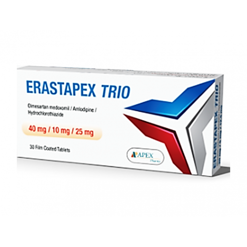 Erastapex Trio 40/10/25Mg 30Tab