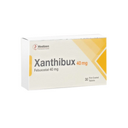 Xanthibux 40Mg 30Tab 3شريط