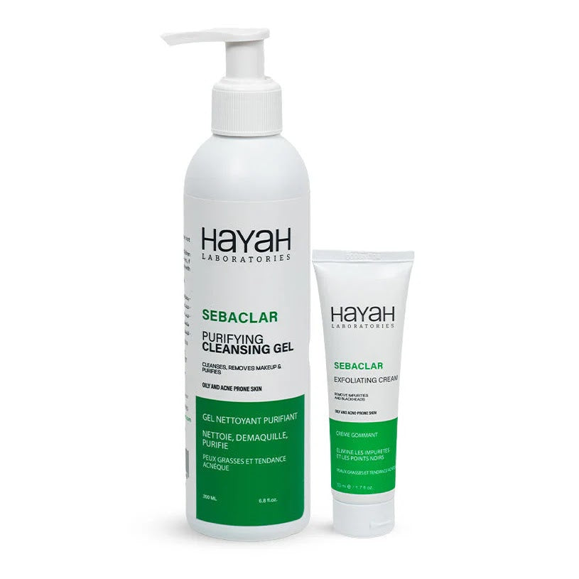 Hayah Sebaclar Oily Exfol Cream+Cleansing Gel