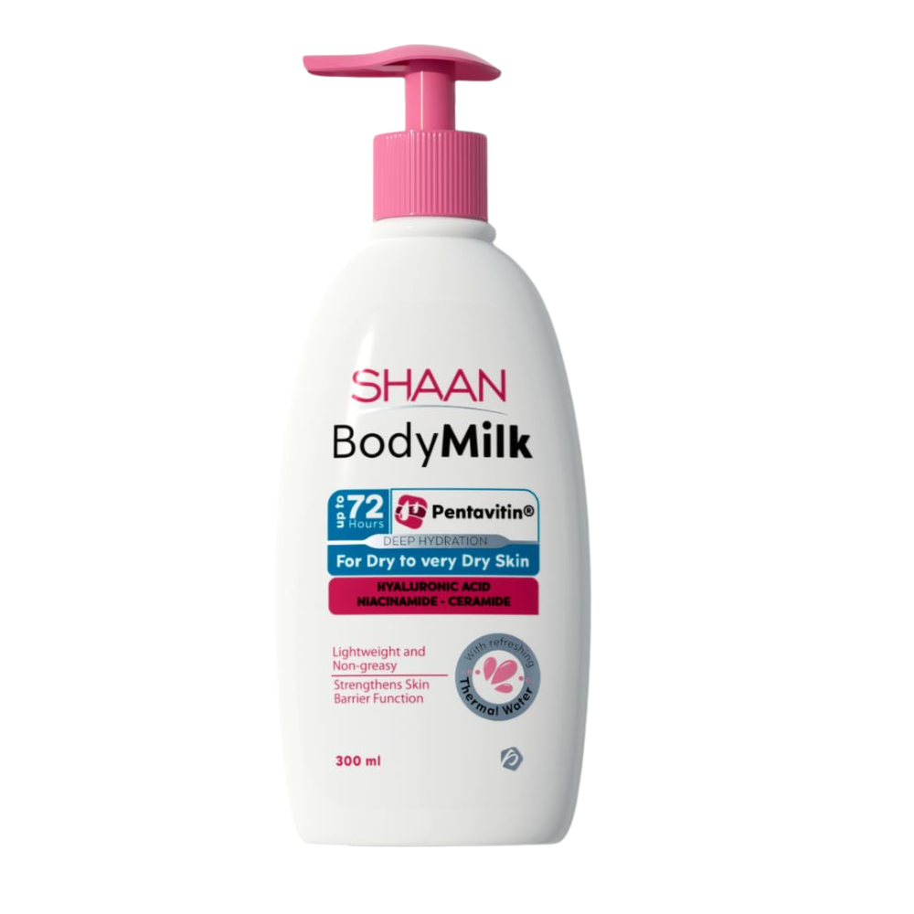 Shaan Body Milk 300Ml Lotion Fregnance Free
