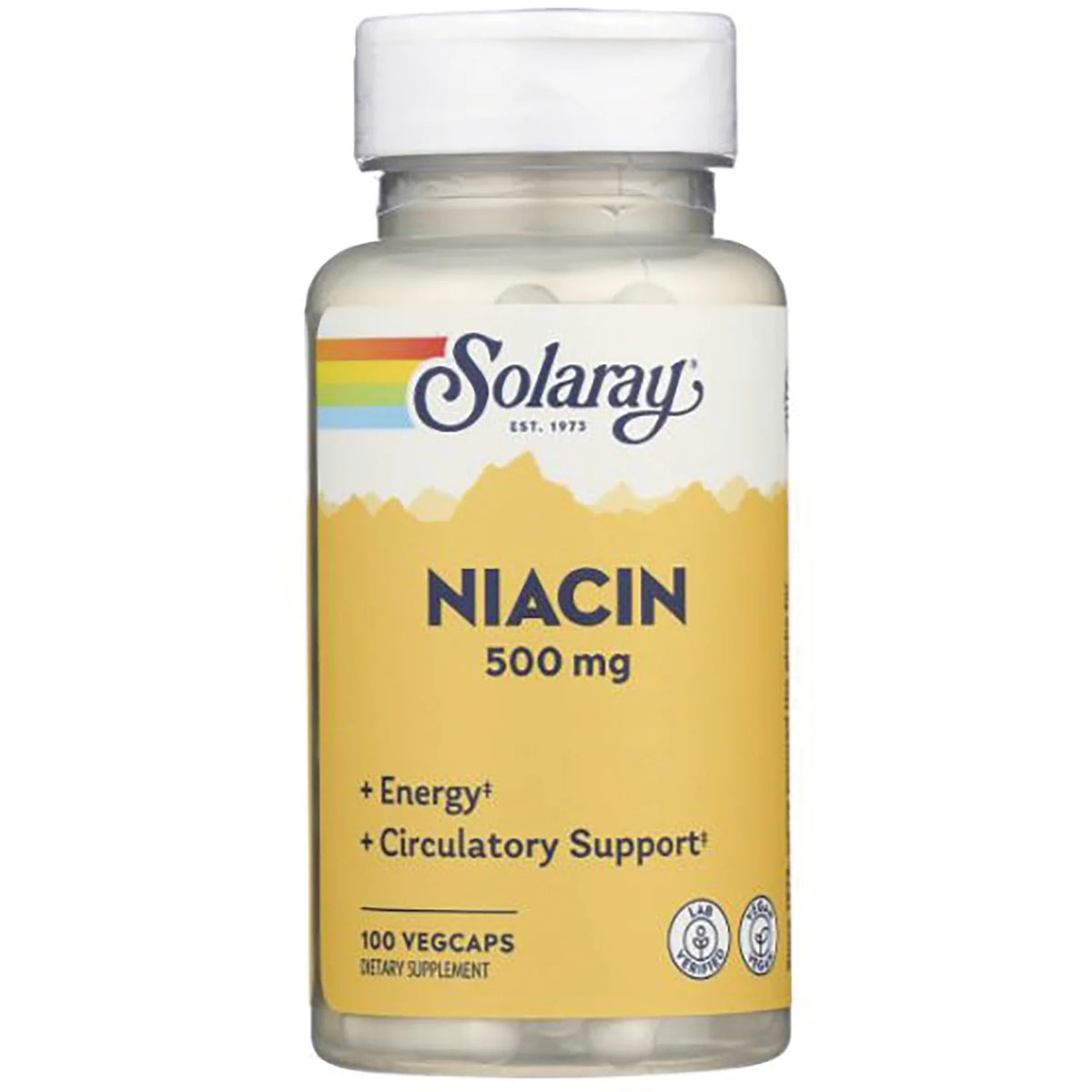 Solaray Niacin 500Mg 100Cap برطمان