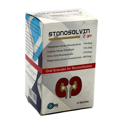 Stonosolvin 2Gm 12Sachet