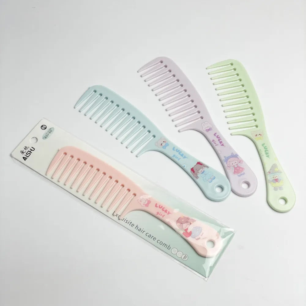 مشط تفريغ حريمى الوان على كارت