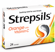 Strepsils Orange Vitamin C 24 Tab عرض