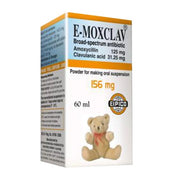 Emoxclav 156Mg Syp