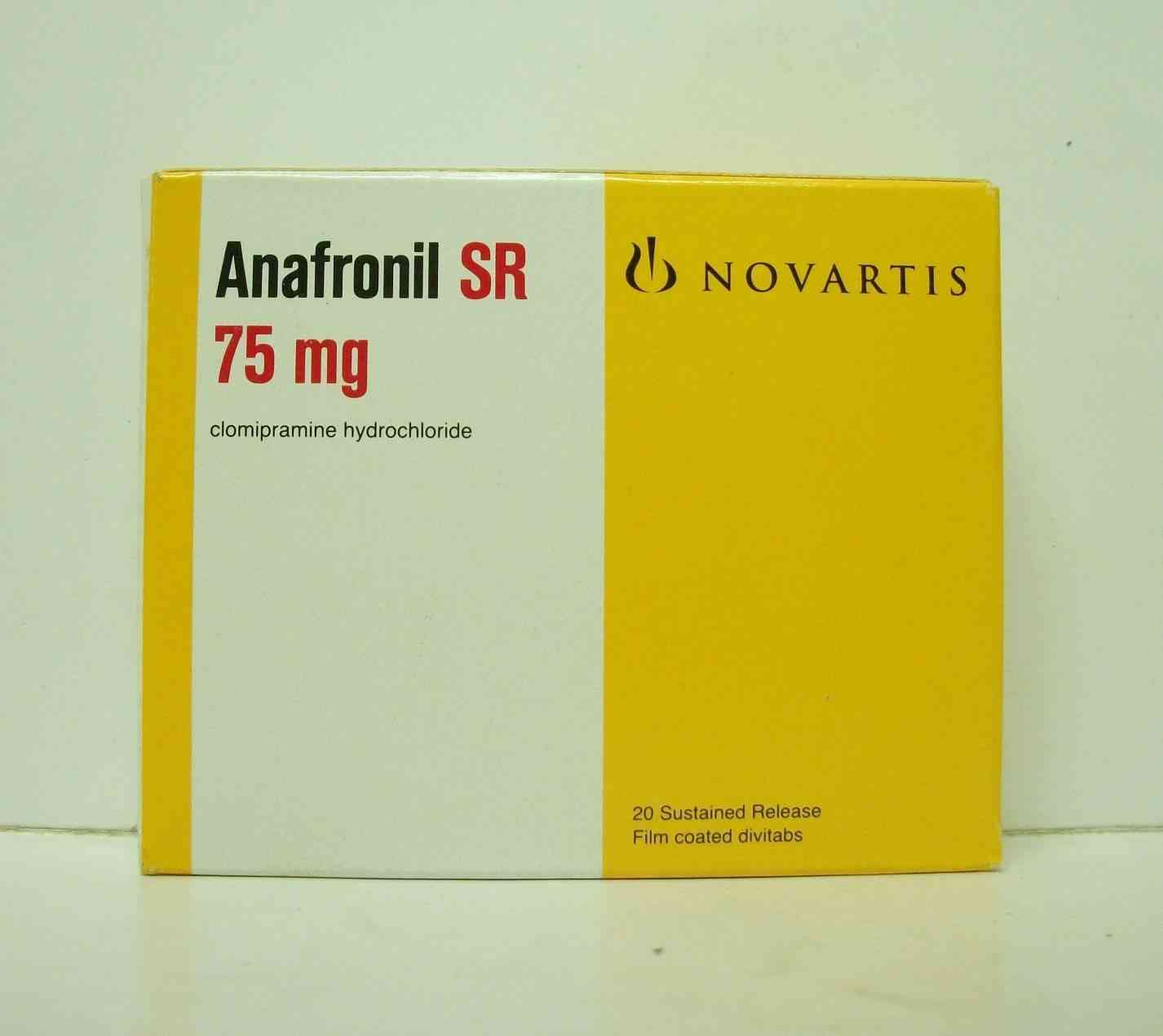 Anafronil Sr 75Mg 20T