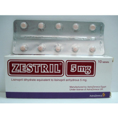 Zestril 5Mg 10Tab