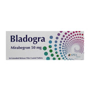 Bladogra 50 Mg 30 Tab