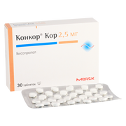Concor Cor 2.5Mg 30Tab