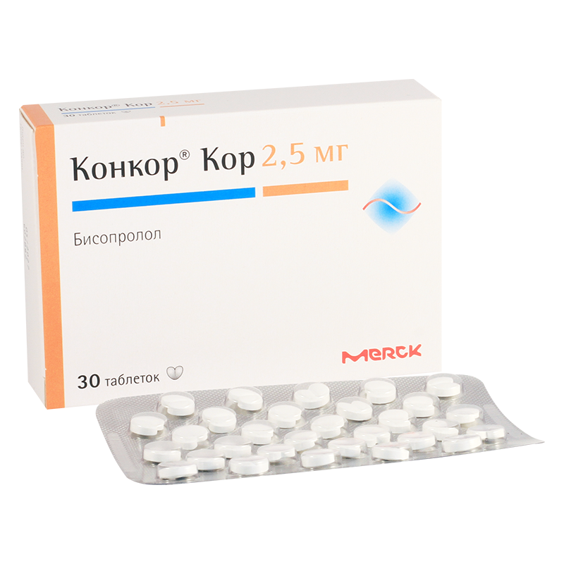 Concor Cor 2.5Mg 30Tab