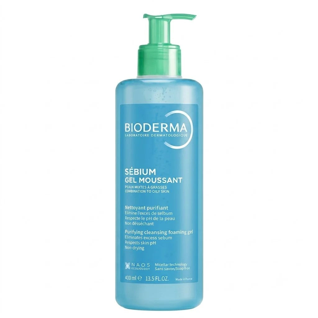 Bioderma Sebium Gel Moussant 400Ml