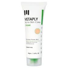 Vetaply Acni Skin 40Mg Cream