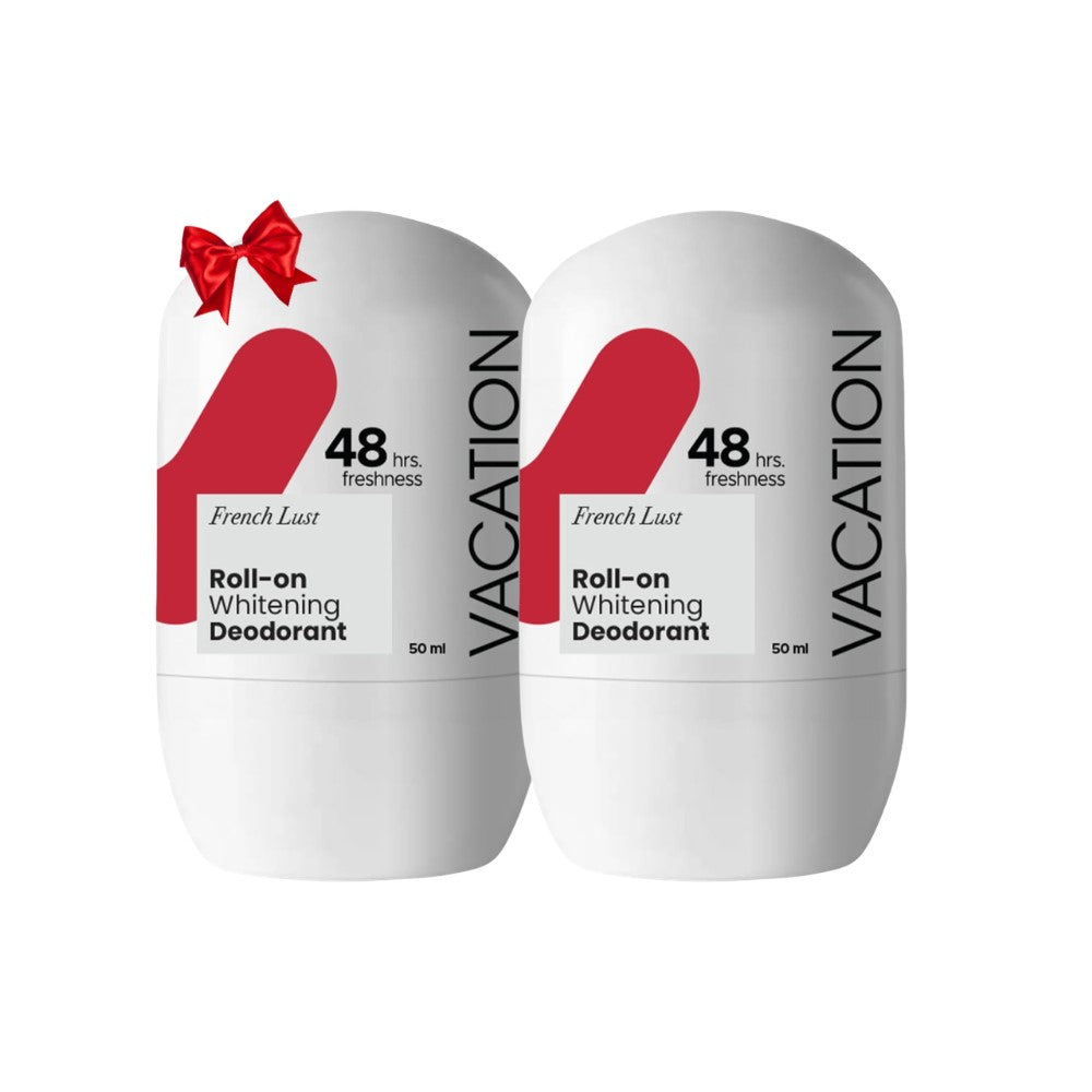 Vacation French Lust Roll On Whitening 50Ml 1+1