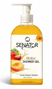 Senator Shower Gel Peach 500Ml