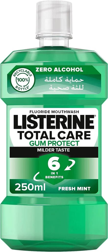 Listerine Total Care Zero Alcohol Gum Protect 250Ml M.W