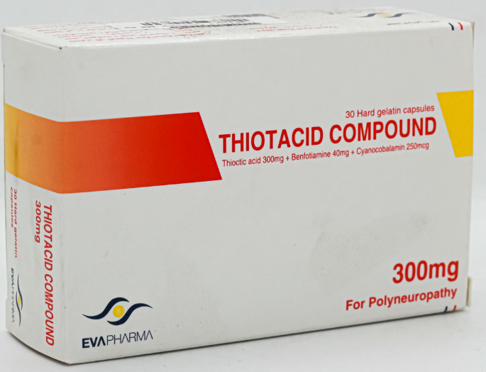 Thiotacid 300Mg Comp 30Tab