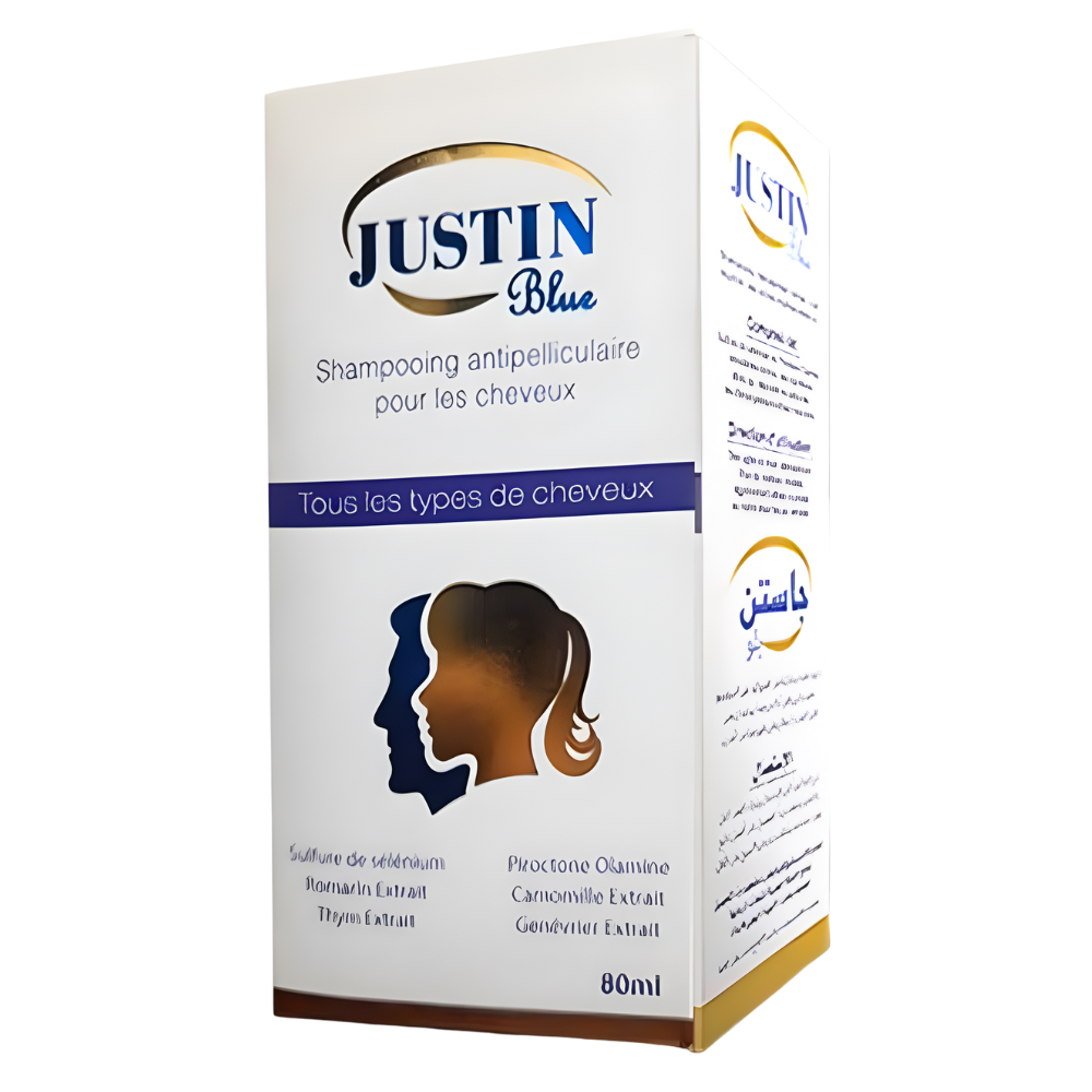 Justin Blue 80Ml Shampoo