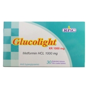 Glucolight Xr 1000Mg 30Tab