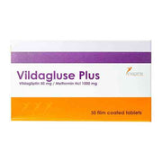 Vildagluse Plus 50/1000 30Tab