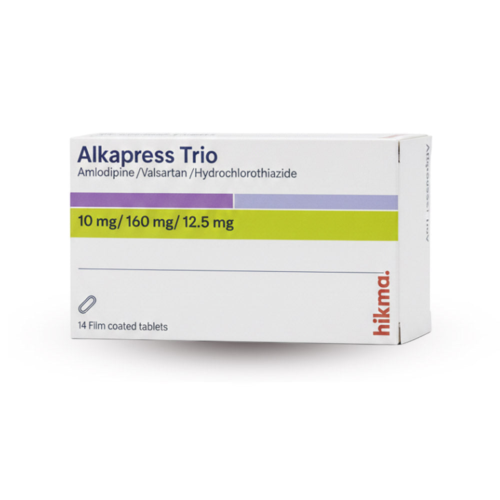 Alkapress Trio 10/160/12.5Mg 14Tab