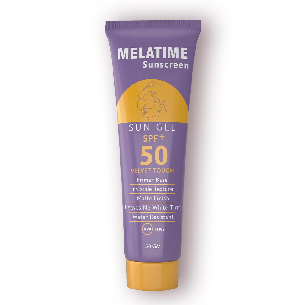 ميلاتايم واقي شمس كريم جل 60مل Spf50+
