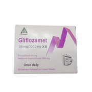 Gliflozamet Xr 25/1000Mg 30T