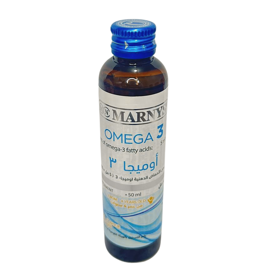 Marnys Omega3 Lemon Flavor 50Ml Syp انبوبه