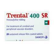 Trental 400Mg Sr 20Tab